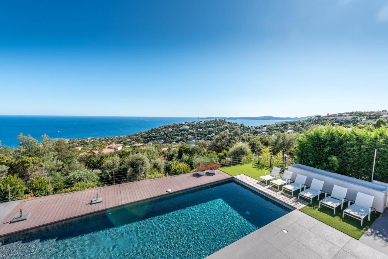 Vue Panoramique Sur La Baie De St Tropez Villa Les Issambres Exterior foto