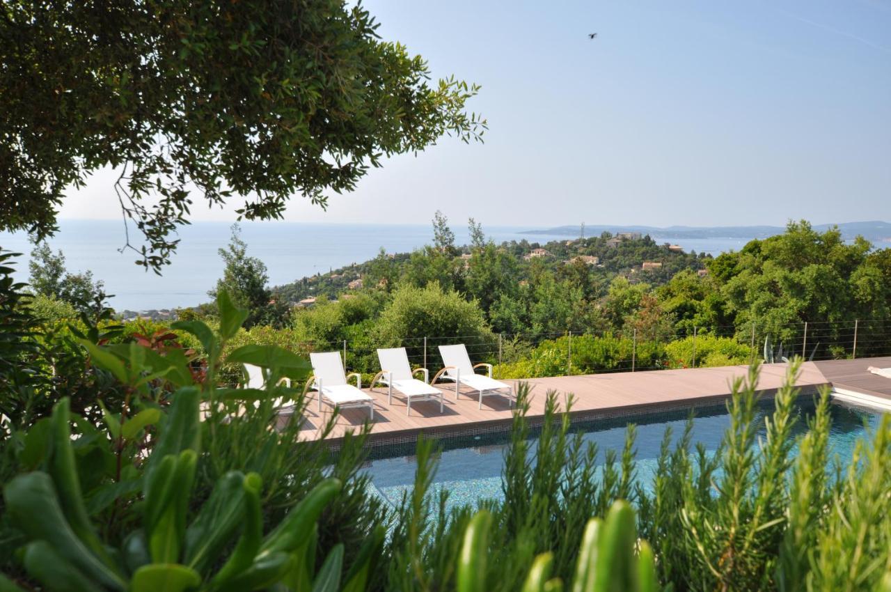 Vue Panoramique Sur La Baie De St Tropez Villa Les Issambres Exterior foto