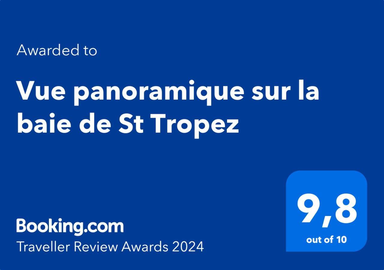 Vue Panoramique Sur La Baie De St Tropez Villa Les Issambres Exterior foto